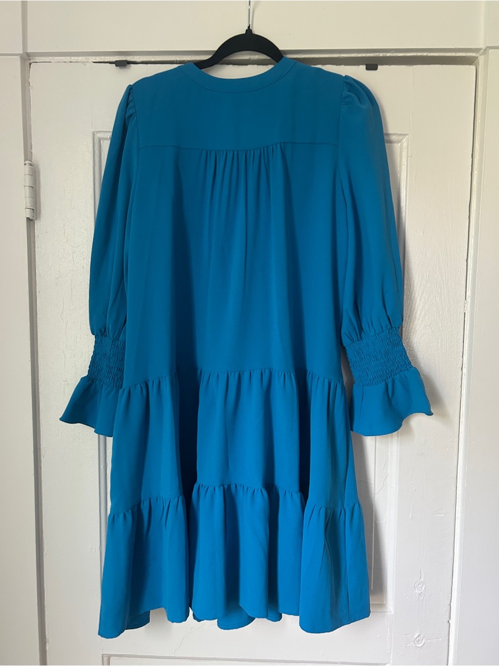 Tuckernuck Pomander Place Kenzo Tiered Dress in Capri Blue SIZE‎ M - Picture 6 of 6